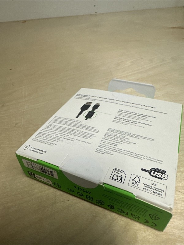 Belkin CAB002bt2MBK 2m USB-C to USB-A Cable - Black gallery
