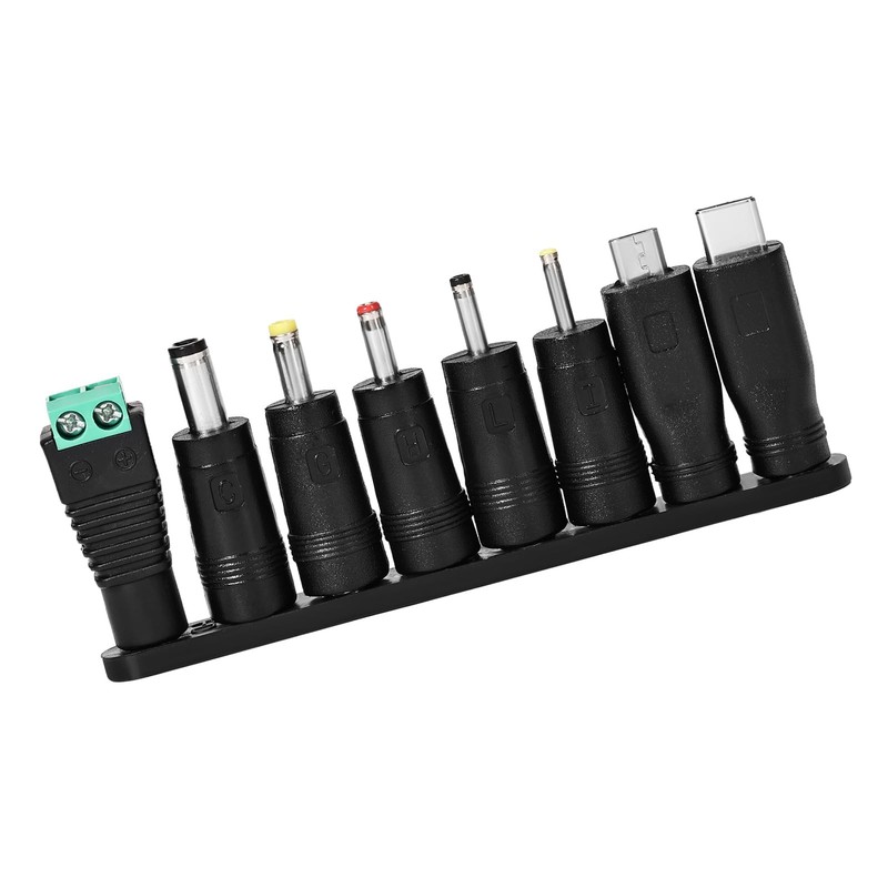 Universal 5V DC Power Cable, USB to DC Charging Cord with 8pcs Adapter Plugs ... gallery