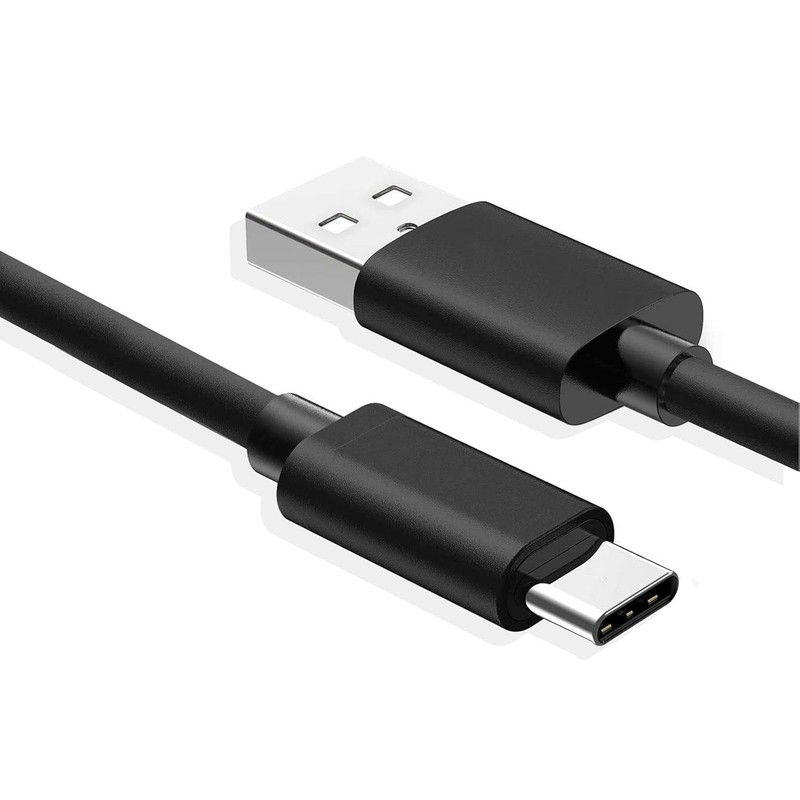 High-Quality USB-C Charging Cable with Durable Protector for Flashlights | 100cm