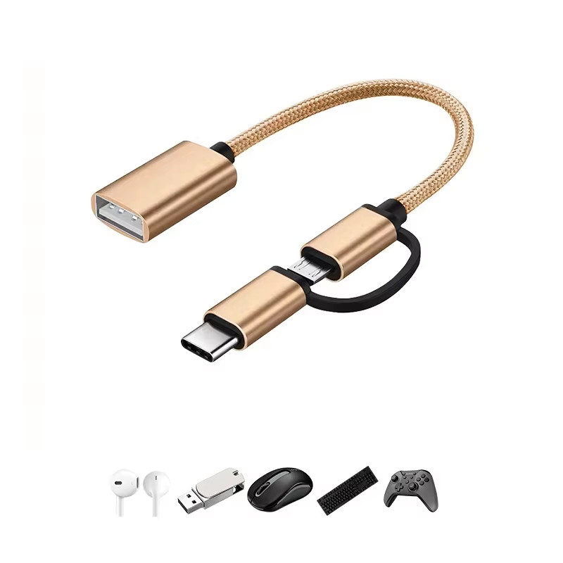Universal Micro USB Male OTG Cable Data Adapter for PC Tablet Smartphone gallery