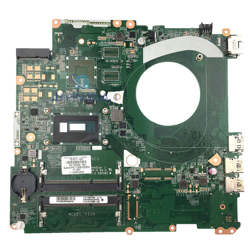 For HP 17-F w/ I5-5200U Motherboard DAY11AMB6E0 767417-001 767417-501 767417-601