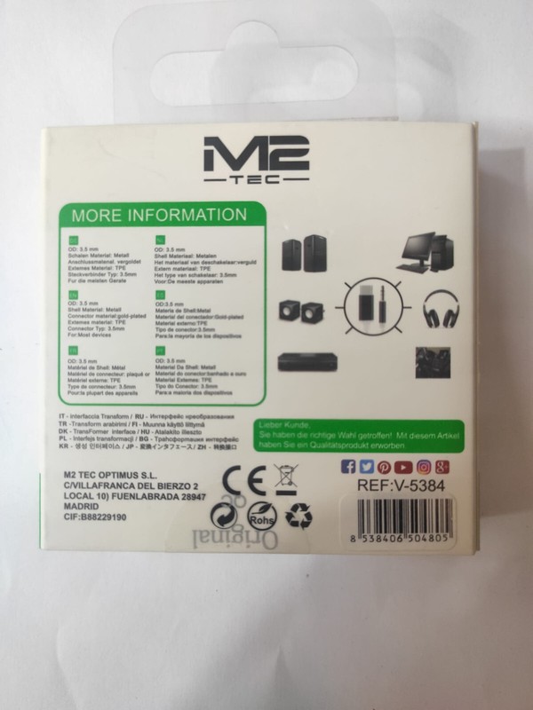 Cable De Audio Auxiliar USB C a Jack De 0.138 in Para Altavoz Estereo De Coche