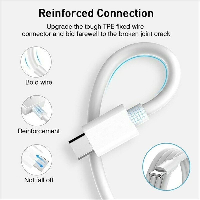 For Google Pixel 8a 7 Pro 7a 6a USB-C to USB-C Cable Fast Charger Cord Data Sync gallery