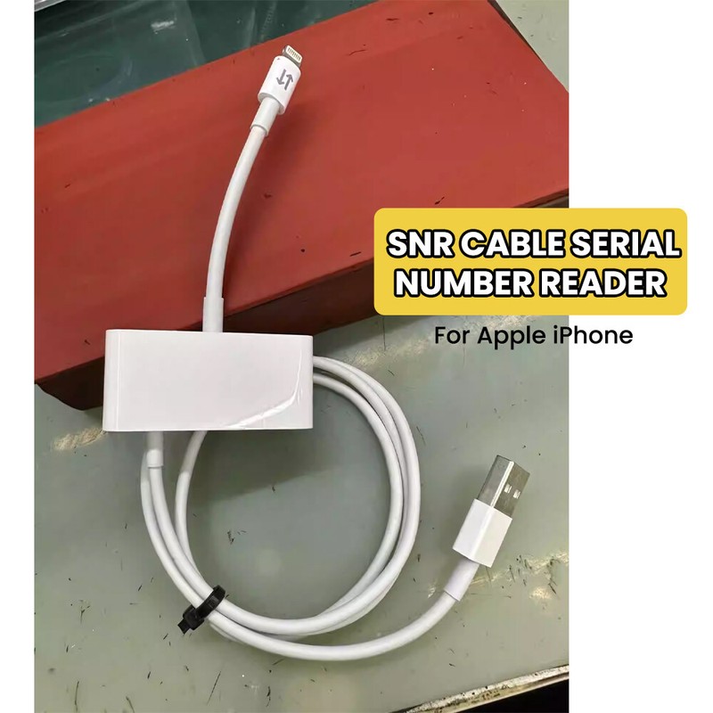 Used SNR Cable Serial Number Reader for Iphone