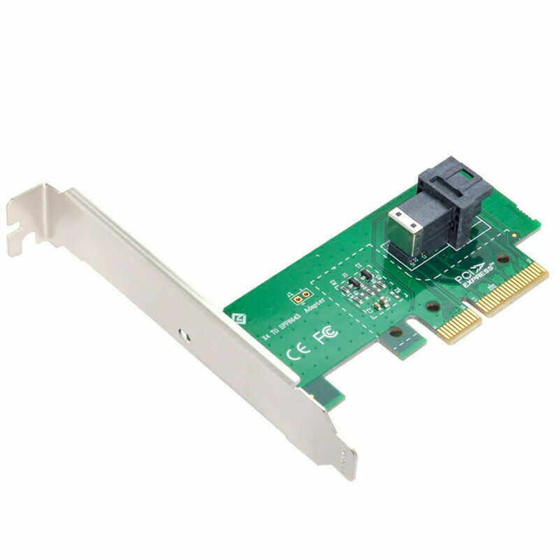 CABLECY PCI-E 4X to U.2 U2 Kit SFF-8639 NVME PCIe SSD Adapter for Mainboard SSD