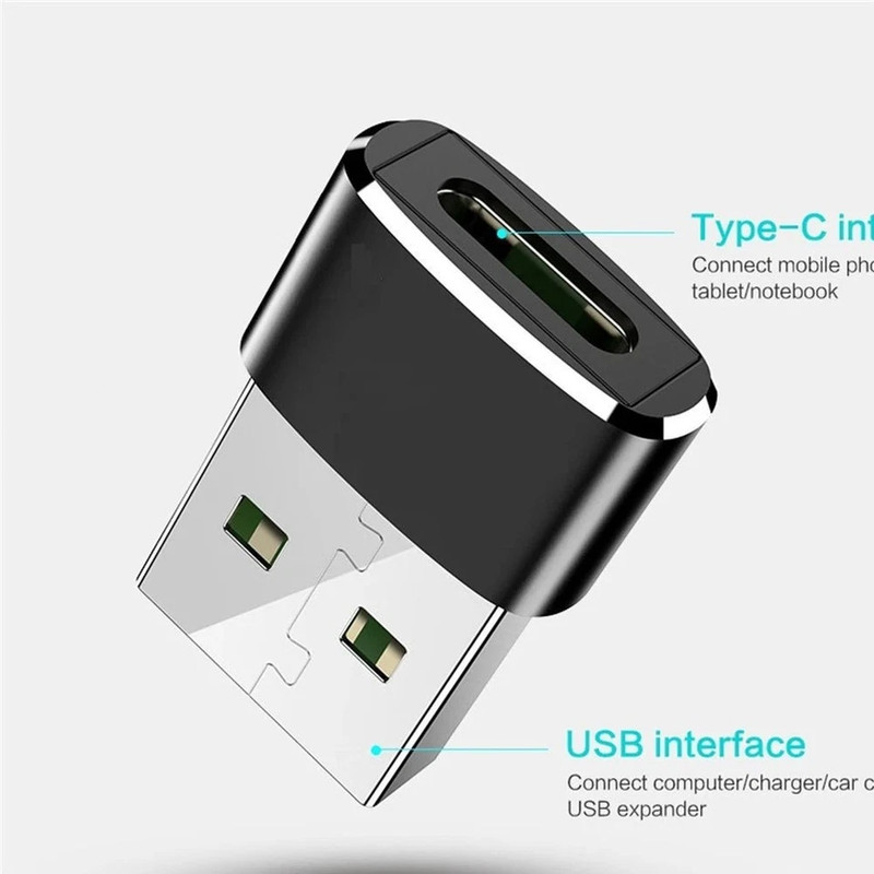 2 PACK USB C 3.1 Type C Female to USB 3.0 Type A Male Port Converter Adapter gallery