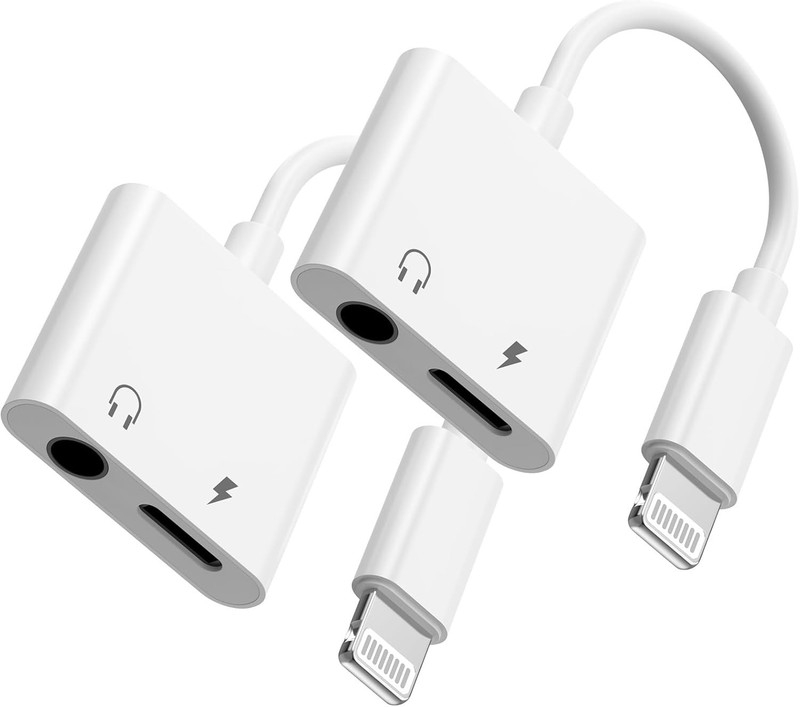 [Apple Mfi Certified] Lightning to 3.5Mm Headphone Jack Adapter,2Pack Iphone Hea gallery