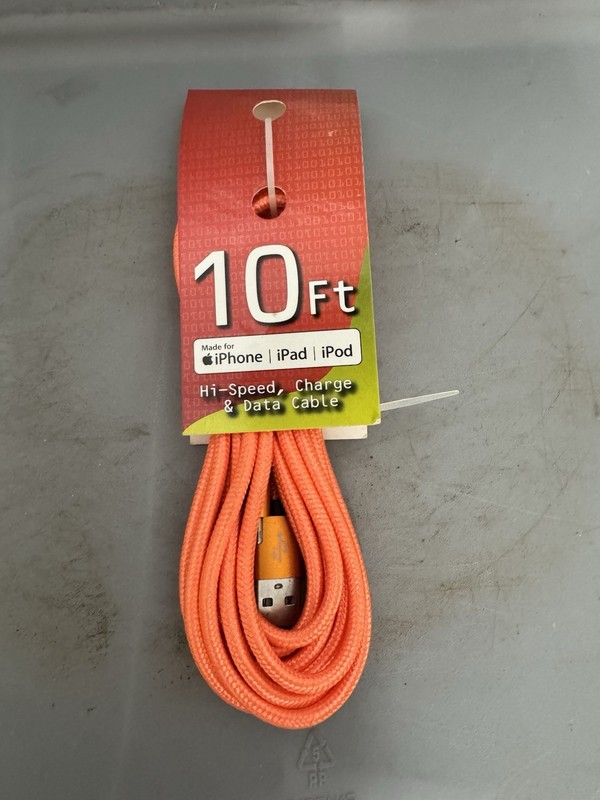 Charging Charger Cable USB For iPhone & Apple Devices 10FT New SKU:C