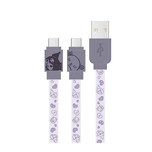 Gourmandise Sanrio Characters USB Type-C Cable Kuromi SANG-304KU