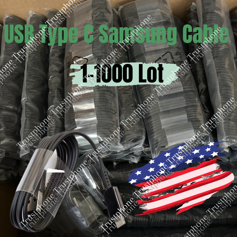 Lot USB Type C Fast Charging Charger Cable For Samsung S8 S10 Android iPhone 15