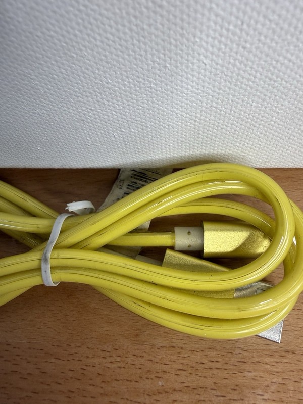 3ft Yellow Micro-USB Charging Cable - Gold Finish - Universal for JBL/Android gallery