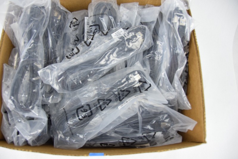 Copartner E119932-T USB 3.0 USB A to B Blue Lot Of 100