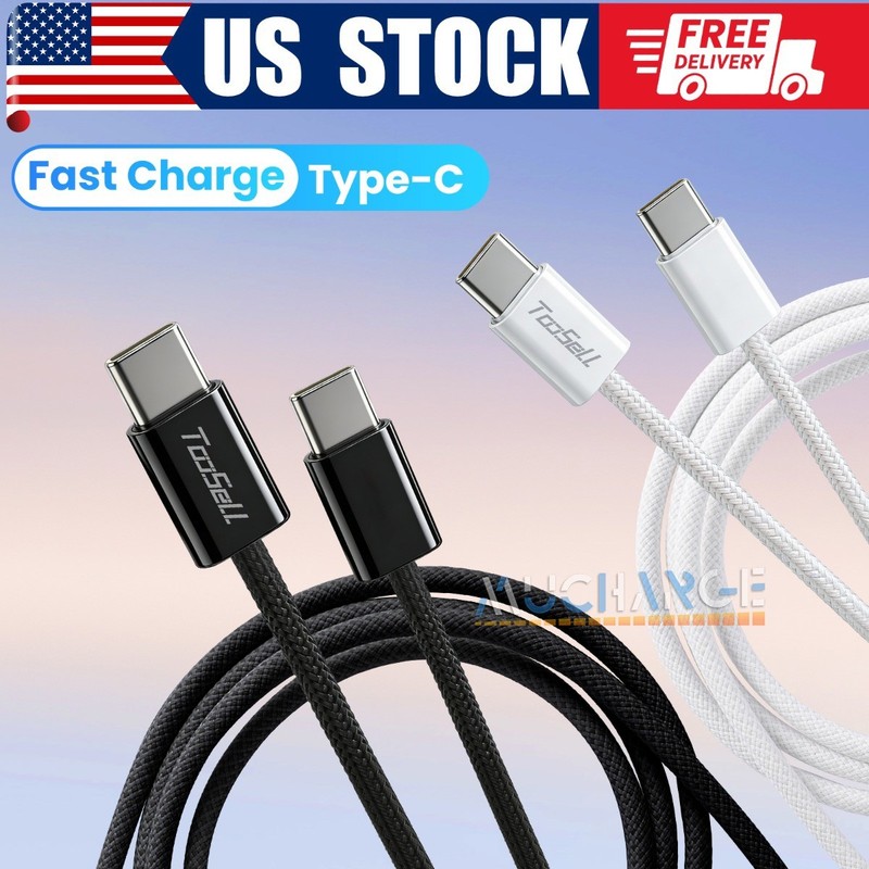 1 M USB Charger Cable Fast Data Charging USB-C Type-C for Apple iPhone 17 16 15 gallery