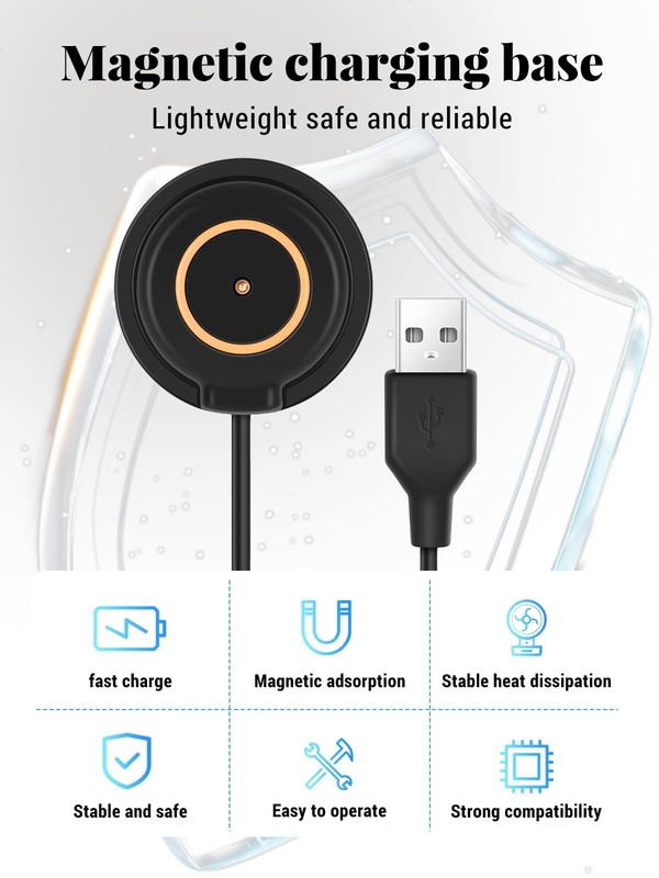 Magnetic Fast Charging Cable for OLIGHT Baton3 Pro, Odin, PL-Pro, Seeker 3 Pro gallery