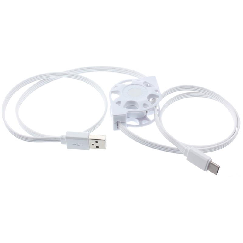For Galaxy A13/A14/A15/A16/A17 - USB Cable Retractable Type-C Charger Power gallery