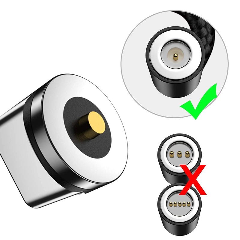 Magnetic Connector Tips Head for Android Devices (9 Pack), Magnetic Cable Ada... gallery