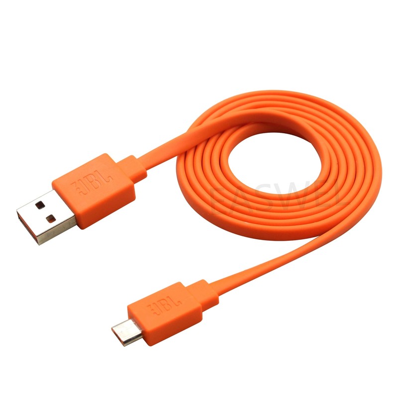 Micro USB Fast Charger Flat Cable for JBL Charge 3 Flip4 Speaker