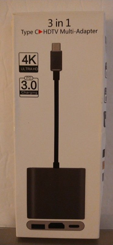 Casolu – 3 in 1 USB Type-C to HDTV Adapter HC-04B