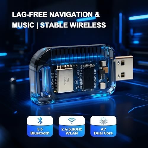 Wireless CarPlay Adapter for Apple iPhone Convert from Wired for Apple Carplay W gallery