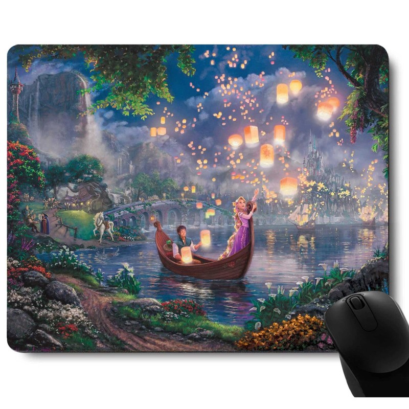 Anime Mouse Pads – Non-Slip Rubber Base Gaming Pad for Laptop, Charming Princ…