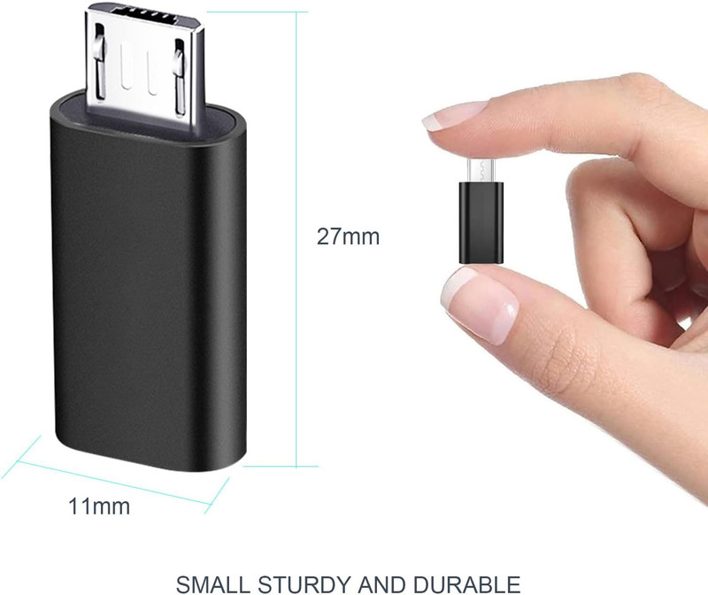 USB C to Micro USB Adapter 5Pack, Type C Female to Micro USB Male Convert Connec gallery