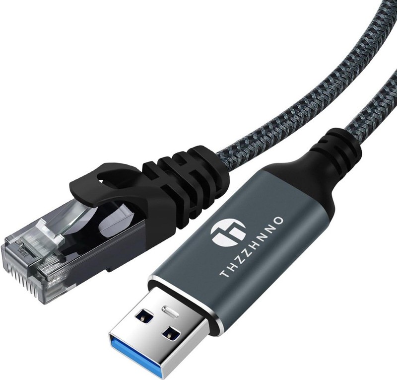 USB to Ethernet Cable 6.6FT, USB 3.0 A to RJ45 Male Cable Directly Connected ... gallery