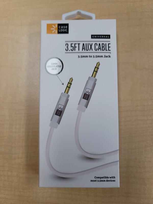 Case Logic 3.5 Ft Aux Cable