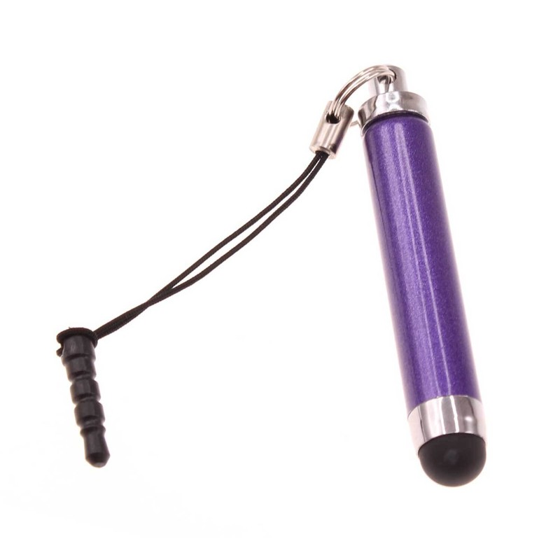 Purple Stylus Touch Pen Extendable Compact Lightweight for Cell Phones