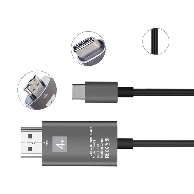 USB3.1 Type-C to HDMI Adapter 4K 60Hz Supports Netflix for Lenovo Tab P11 Pro AU gallery
