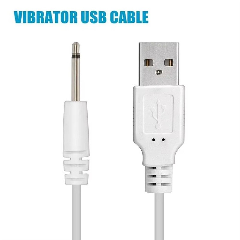 USB DC 2.5mm Vibrator Charger Cable Universal Rechargeable Power Cord gallery