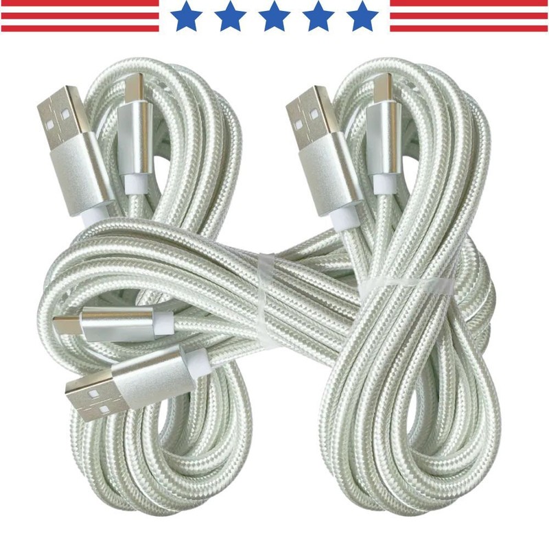 10ft Fast Charging Cable Phone Charger for iPhone 14/13/12/11/Pro/11/XS/MAX/XR/8