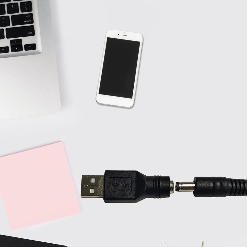 USB to for DC Adapter USB 2.0 A Male to for DC 5.5x2.1mm for DC Female Connector gallery