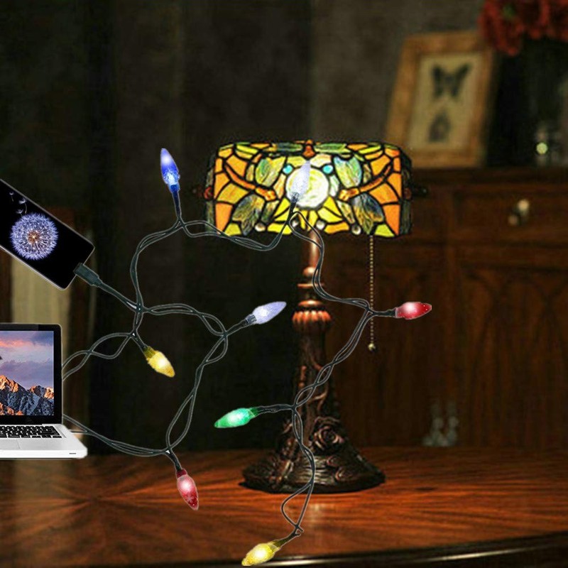 LED Christmas Lights Type C Cable, USB and Bulb USB C Charger Charging Cable ... gallery