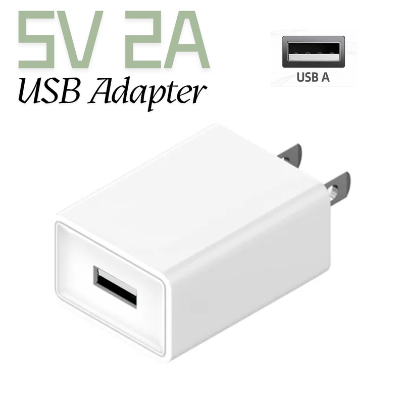 5V 2A USB Port Wall Charger 5 Volt 2 Amp AC-DC Power Wall Adapter Converter Plug