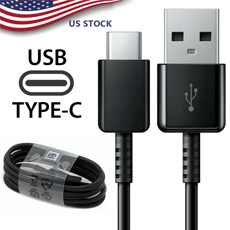 Type-C Fast Charging USB Cable Cord For Samsung Galaxy S20 S21 S22 S23