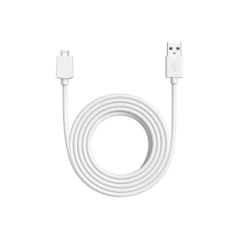 10 Ft USB-A to Micro USB Power Cable for Indoor Cam (2Nd Gen) – White