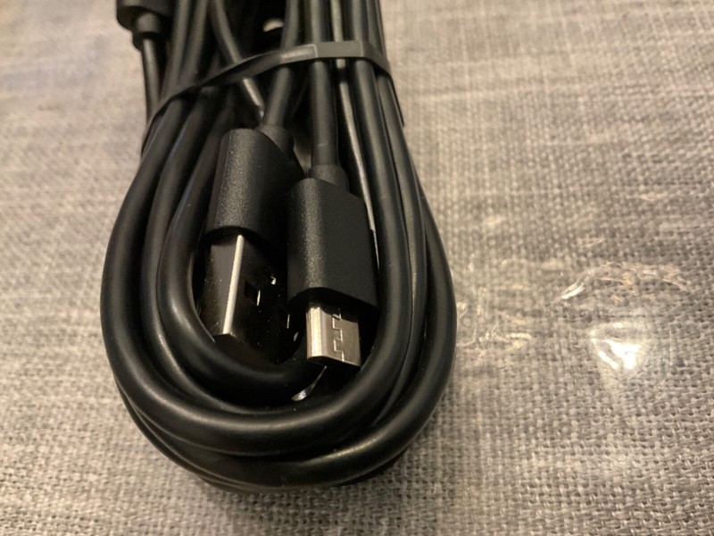 LOT OF 2 NEW USB C & USB MICRO B CORD 6.5’ CELL PHONE TABLET KINDLE CHARGER gallery
