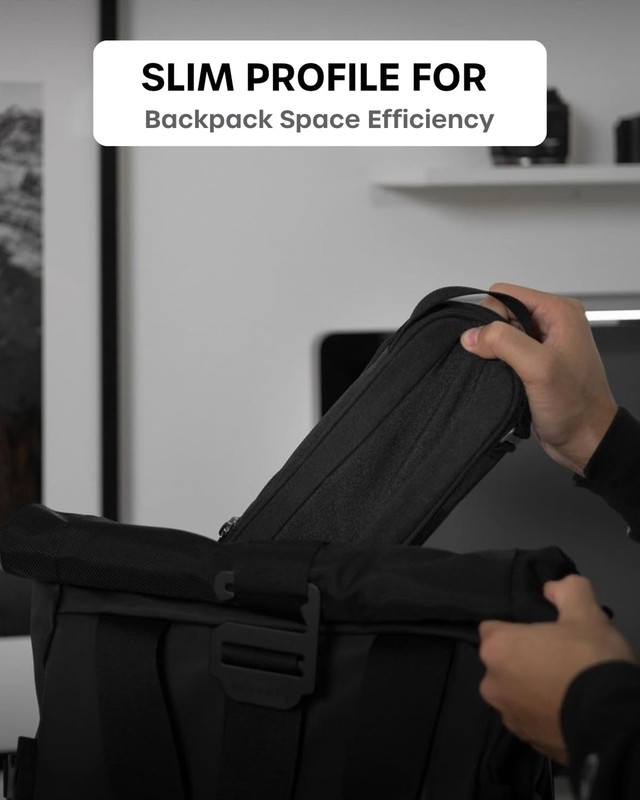 SIDE BY SIDE Electronics Organizer Travel Case for Cables, Charger,... Fast Ship gallery