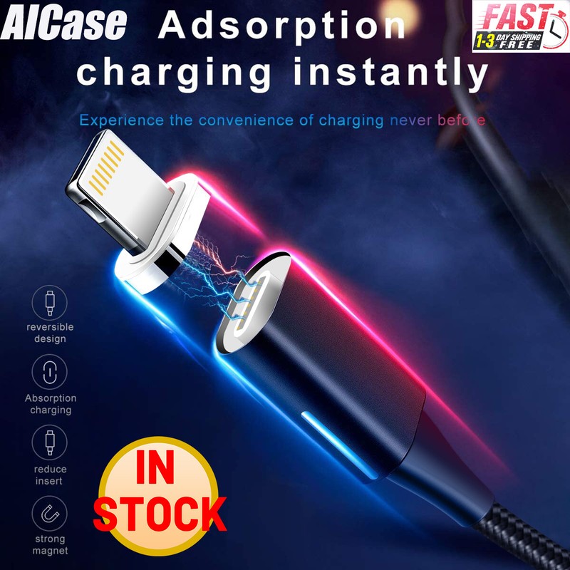 AICase Magnetic Charging Fast Charging Charger Cable iPhone14 13 12 11 XS Max X