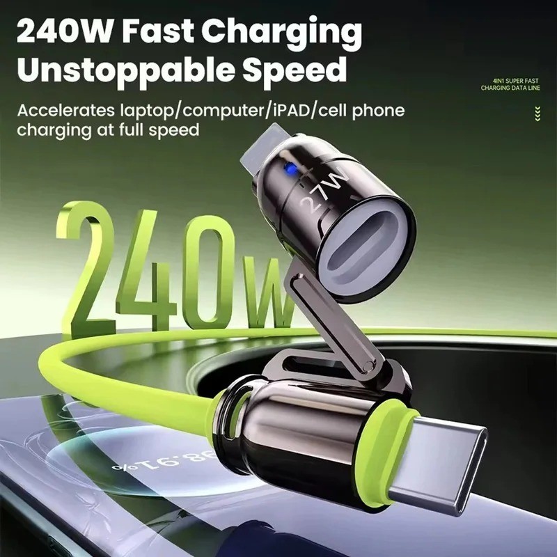 Super Fast Charging 4 In 1 Data Cable gallery