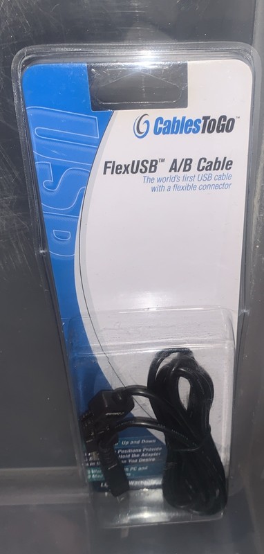cables to go FlexUSB A/B Cable Model #30513