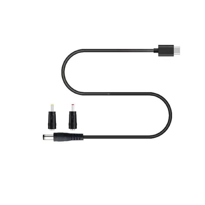 USB C to DC 5.5mm x 2.1mm Power Cord, USB Type C Input to DC 12V Out Charging…