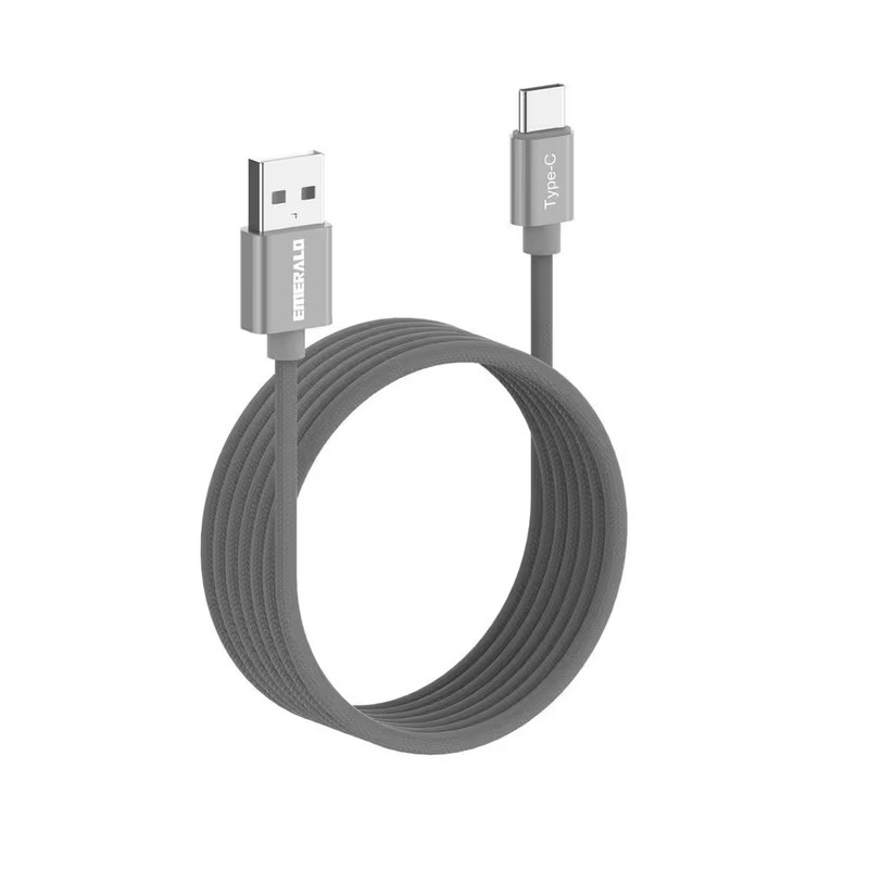 10 Ft. Braided Type C to Standard USB Charging Cable