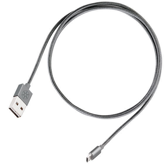 Silverstone SST-CPU01C-1800 (Charcoal) Reversible USB-A to Reversible Micro-B