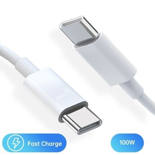 100W 5A USB C to USB C Fast Charger Cable Type-C Charging Cord For Samsung S21 gallery