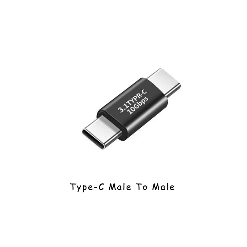 NNBILI Right Angle 90 Degree USB 3.1 Type C Adapter Female To Male gallery