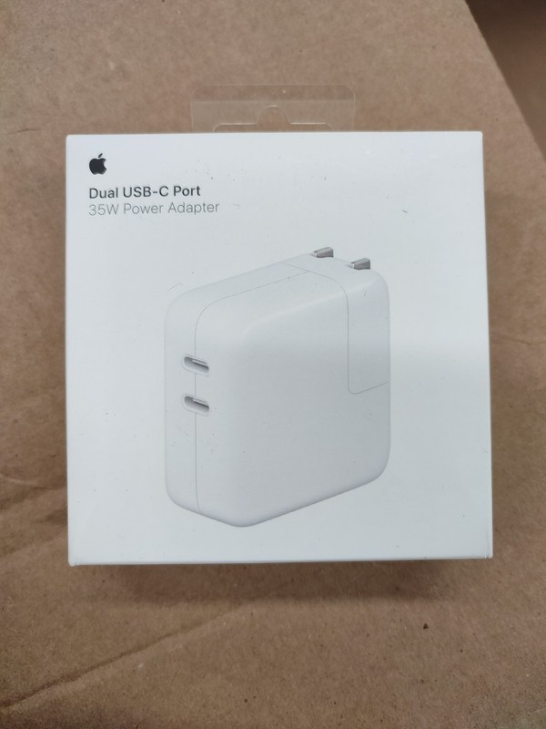 Original Genuine Apple MacBook Dual USB-C Charger 35w MNWP3AM/A NEW! SEALED OEM