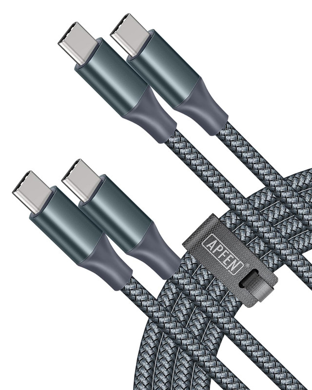 USB C to USB C Cable,Type-C 60W Fast Charging Cable(6Ft, 2Pack) | Type C to Type