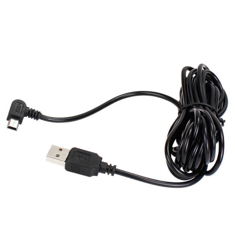 Car Driving Recorder 3.5 Meters USB Mini Right-head Charging Power Cord gallery