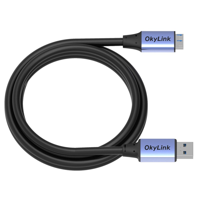 USB 3.0 3.2 Gen 1 A To MicroB Male Data Cable 5Gbps 10ft 3M For HDD SSD gallery
